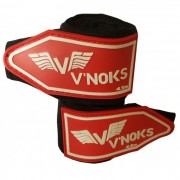 Бинты боксерские V`Noks 4,5m Black, red фото